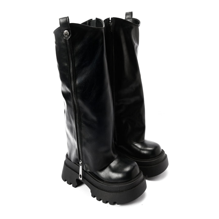 Shadow Rise Half Boot- Black