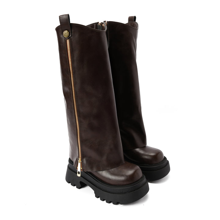 Shadow Rise Half Boot- Brown