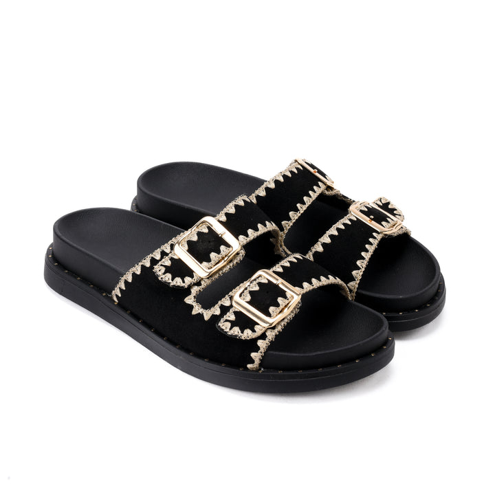 Brava Black Kiva Slipper