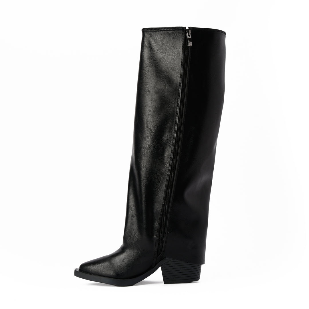 Brava Black Corset Boot