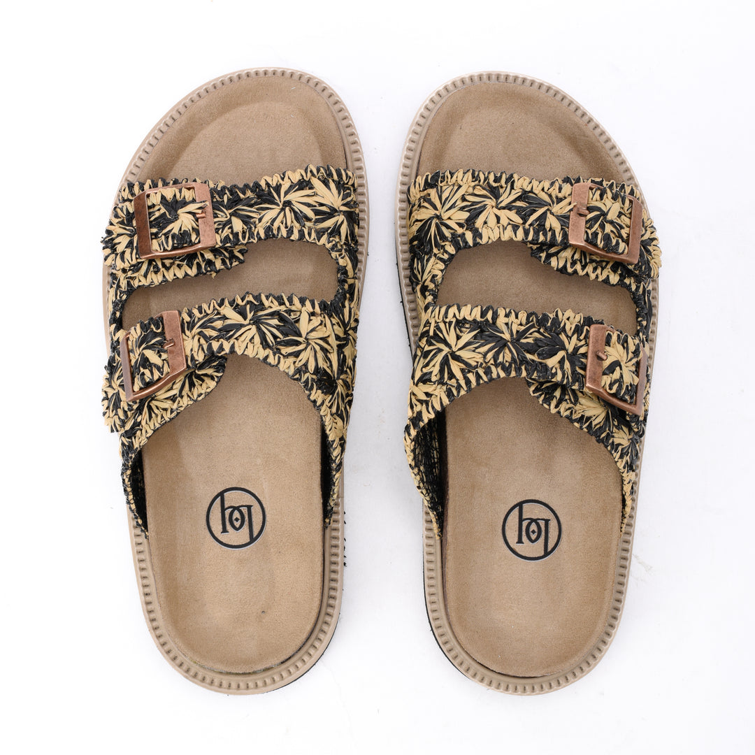 Brava Black Tropica Slipper