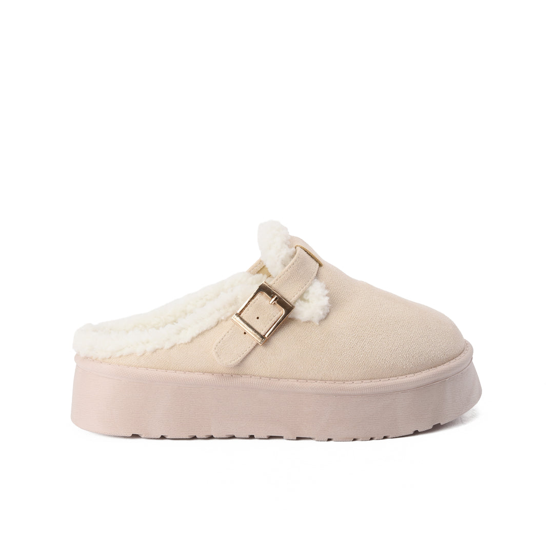 Brava Fur Beige Sabo