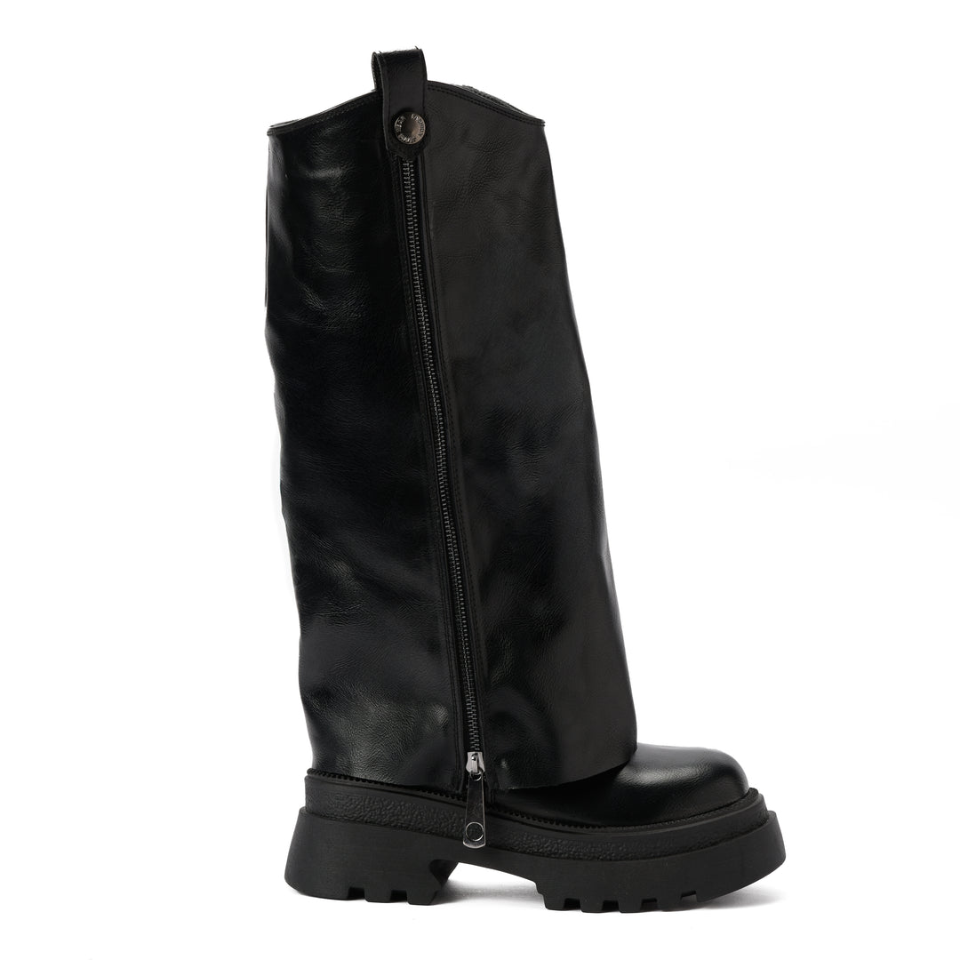 Shadow Rise Half Boot- Black