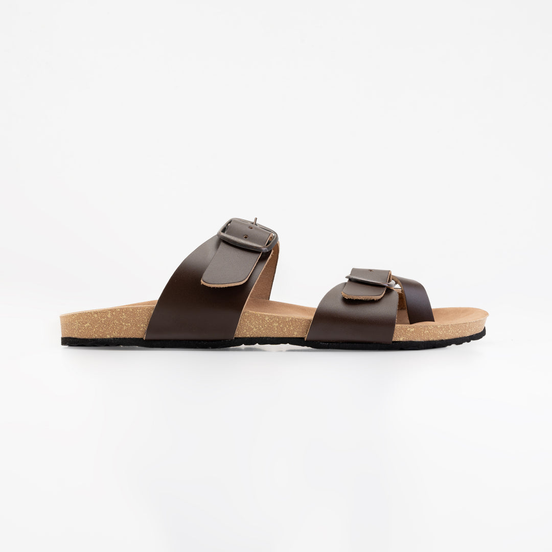 Toe Slipper Brown- Premium Quality