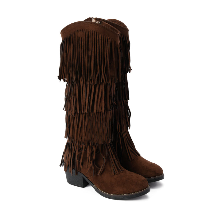 BRAVA Desert Fringe- Brown