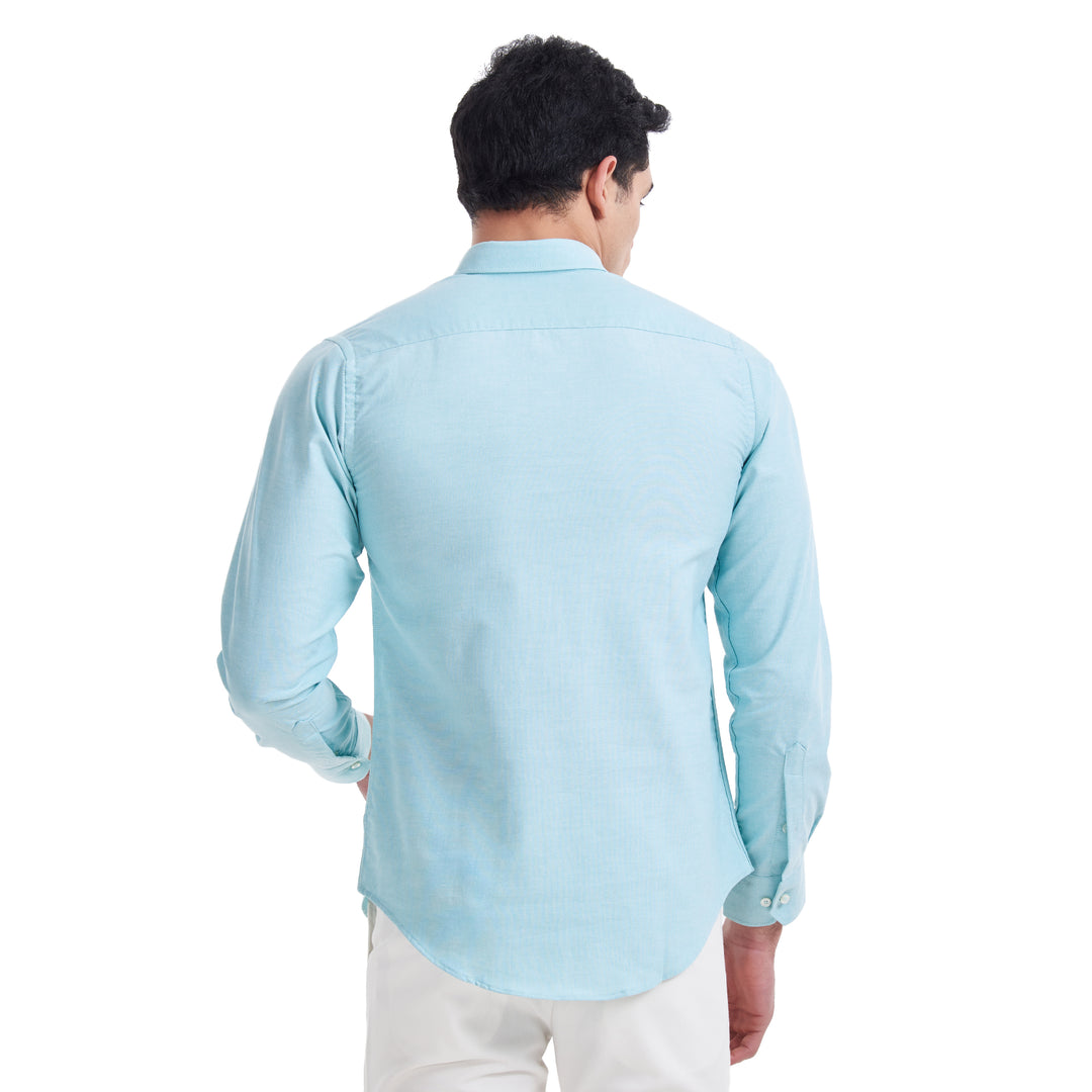 Turquoise Oxford Shirt