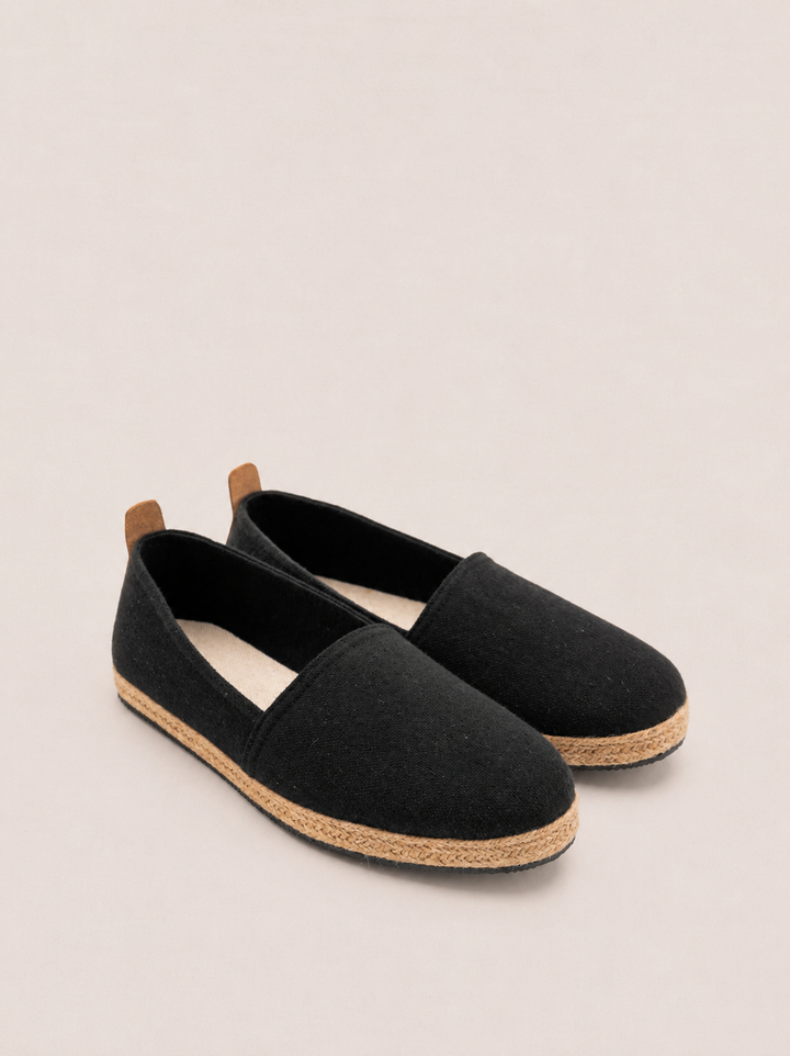 Brava Black Espadrilles