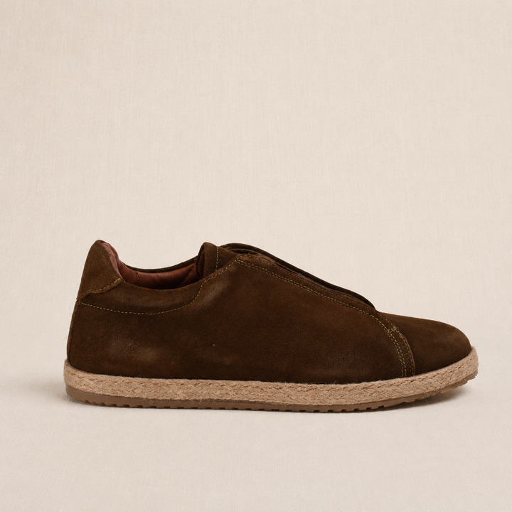 Brava Olive Slip On Espadrilles