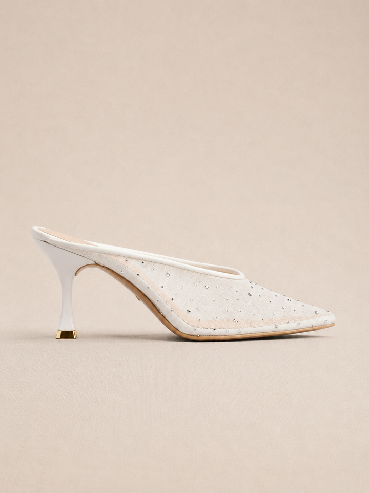 Brava Elira Heels- White