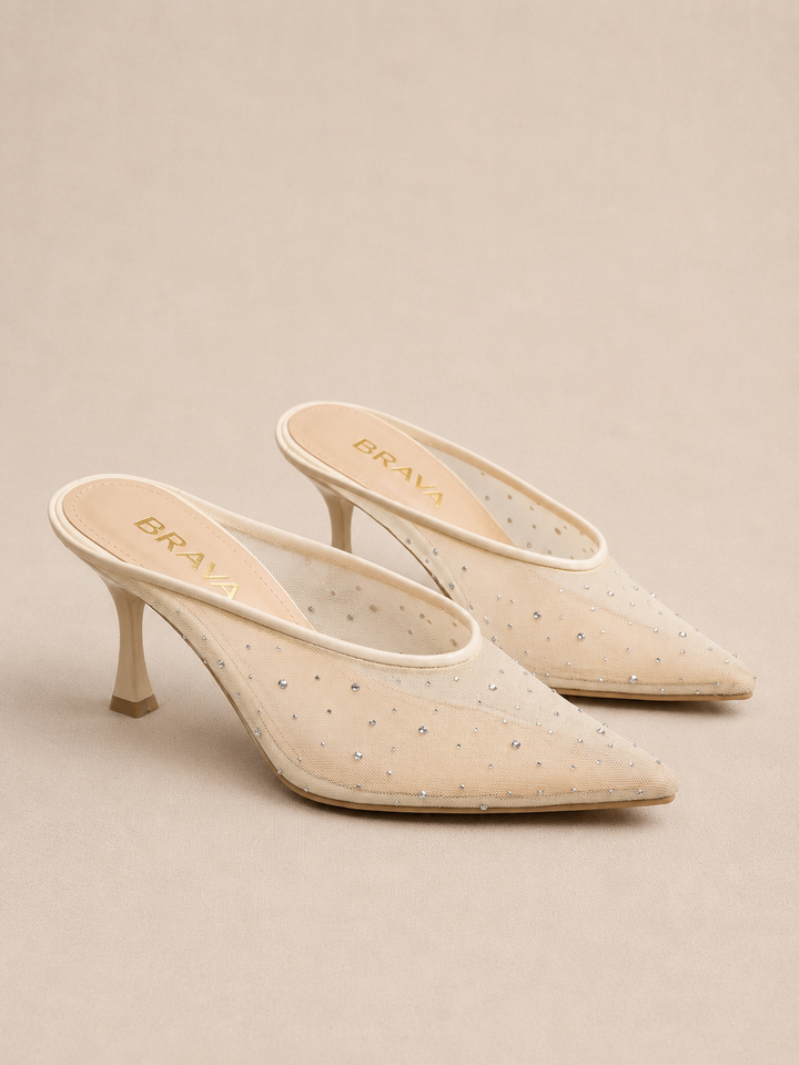 Brava Elira Heels- Beige