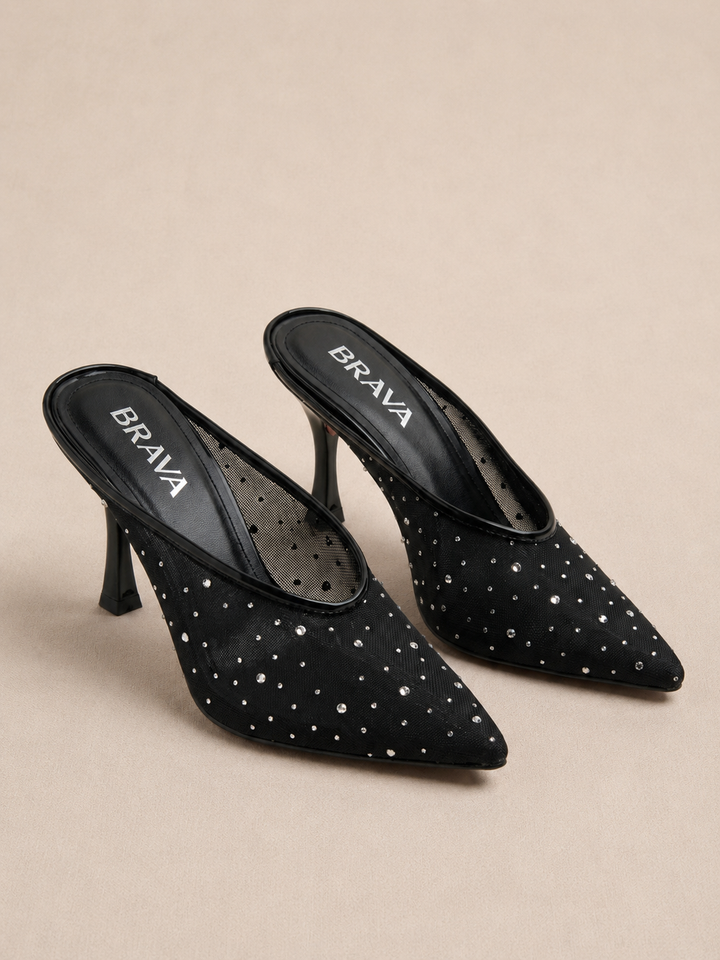 Brava Elira Heels- Black