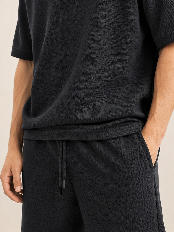 Brava Aero Waffle Set- Black