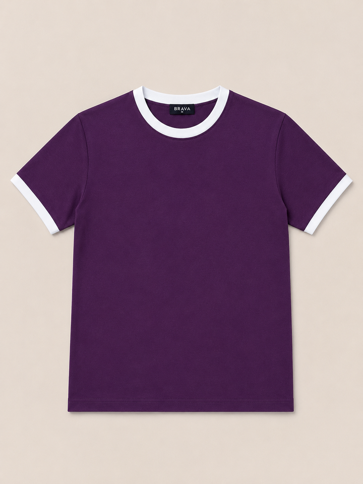 Brava Monaco Tee- Purple