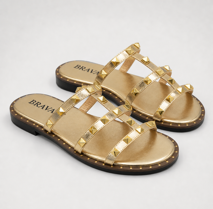 Brava Zira Slide- Gold