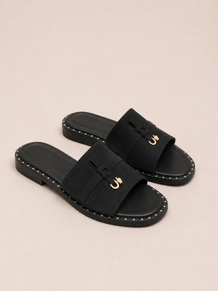 Brava Capri Slides- Black