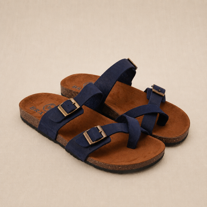Brava Navy Sahara Buckled