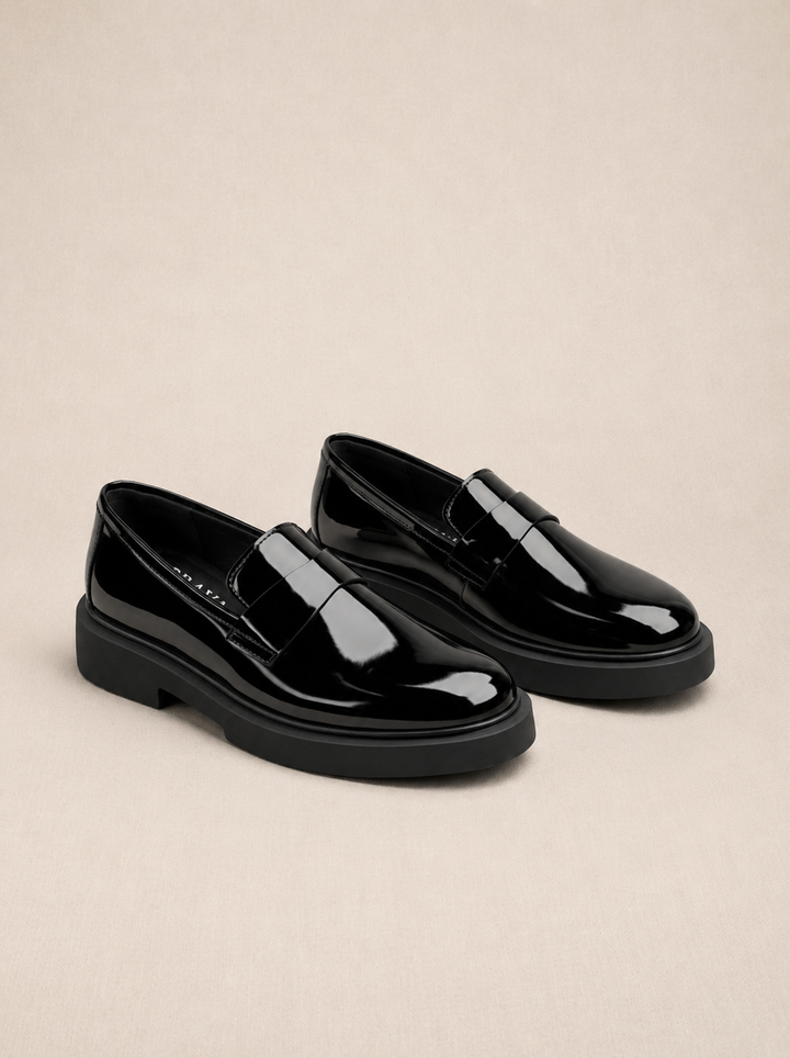 Brava Nero Loafers- Black Verne