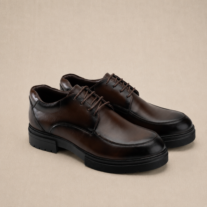 Brava Brownish Derby Chunky