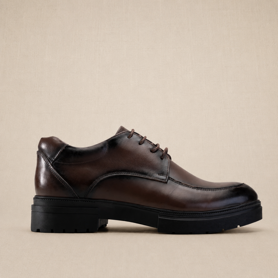 Brava Brownish Derby Chunky