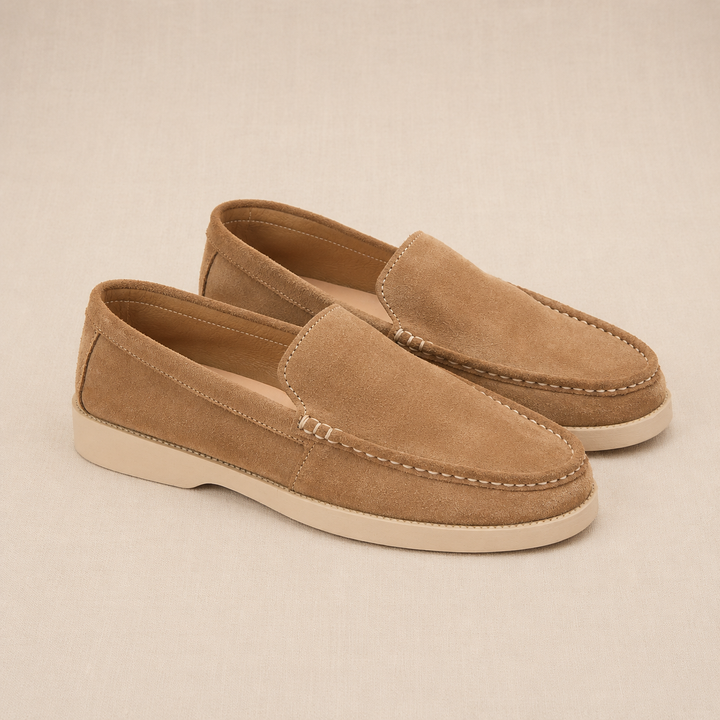 Brava Riviera Loafer- Cafe Suede
