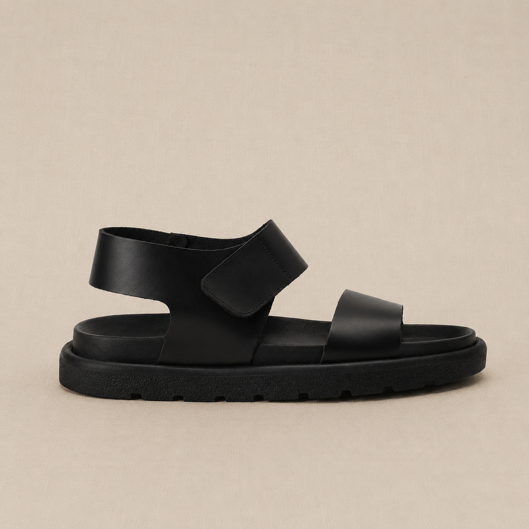 Brava Black Sandal