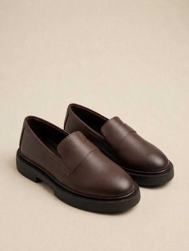 Brava Nero Loafers- Brown