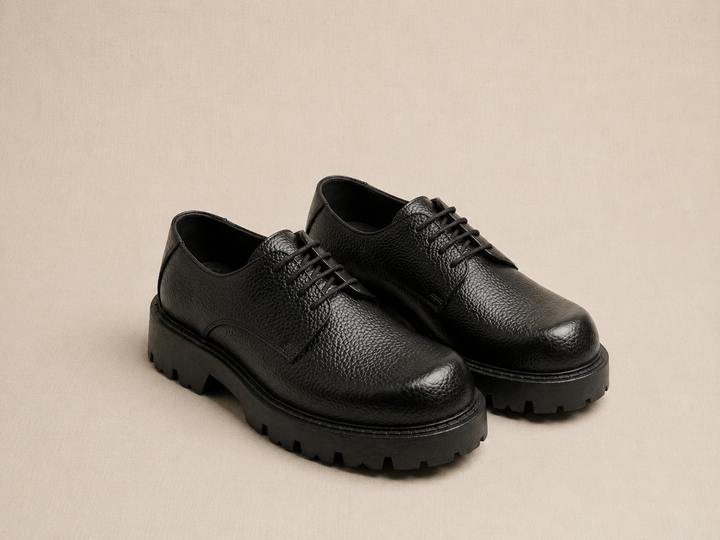 Brava Slate- Black Nappa Leather