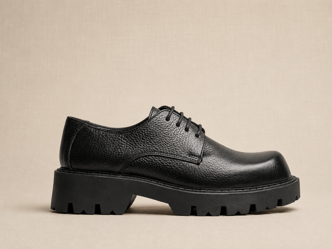 Brava Slate- Black Nappa Leather