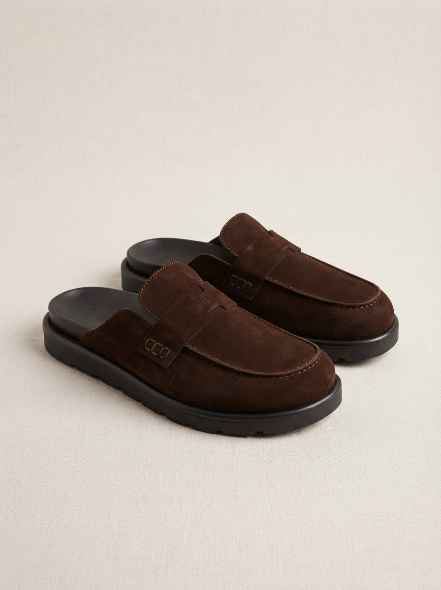 Brava Carter Penny Loafer- Brown