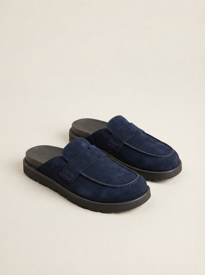 Brava Carter Penny Loafer- Navy