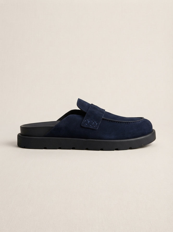 Brava Carter Penny Loafer- Navy