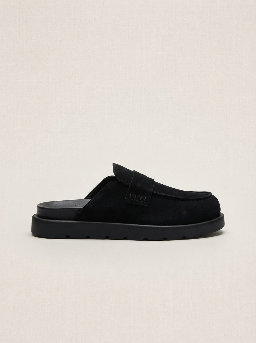 Brava Carter Penny Loafer- Black