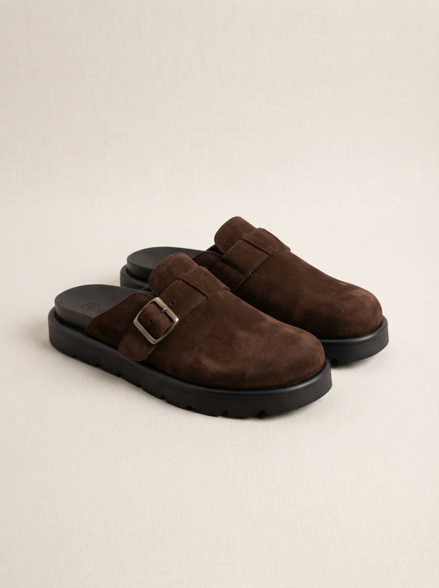 Brava Lorenzo Buckle Loafer- Brown