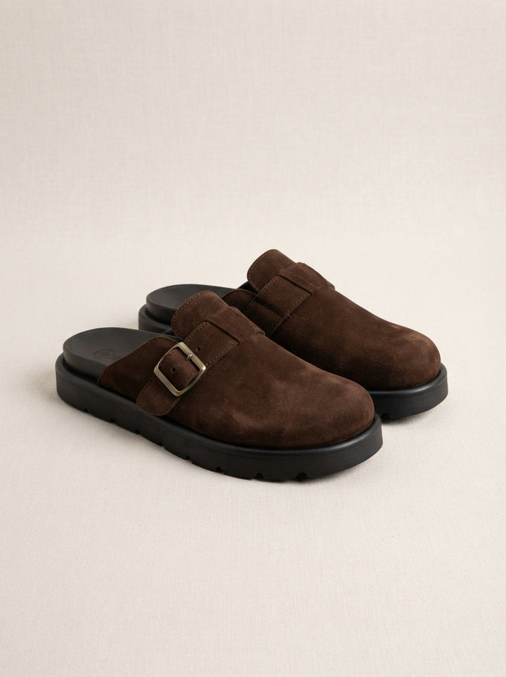 Brava Lorenzo Buckle Loafer- Brown