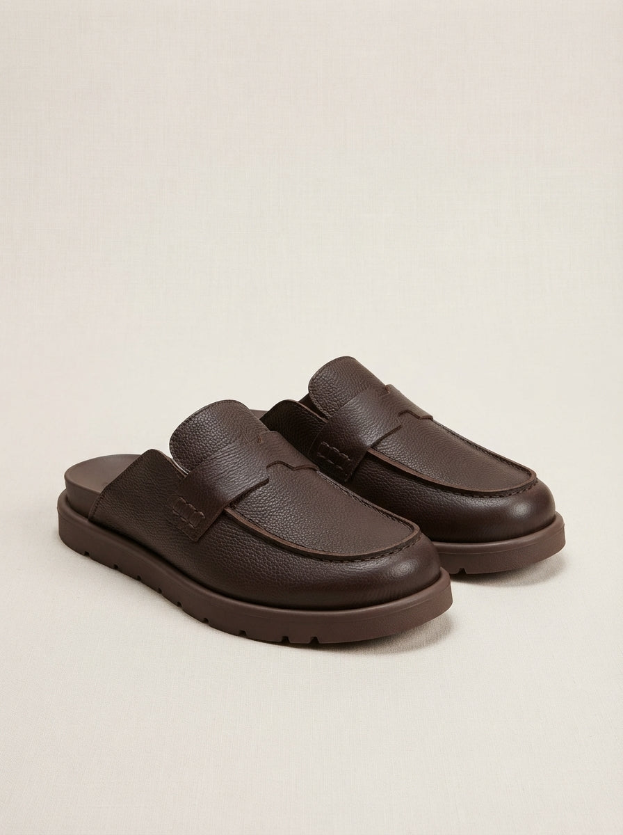 Brava Carter Penny Loafer- Brown