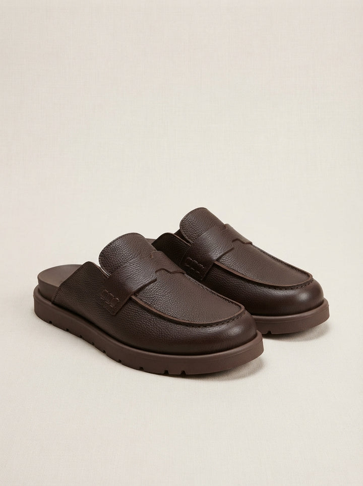 Brava Carter Penny Loafer- Brown
