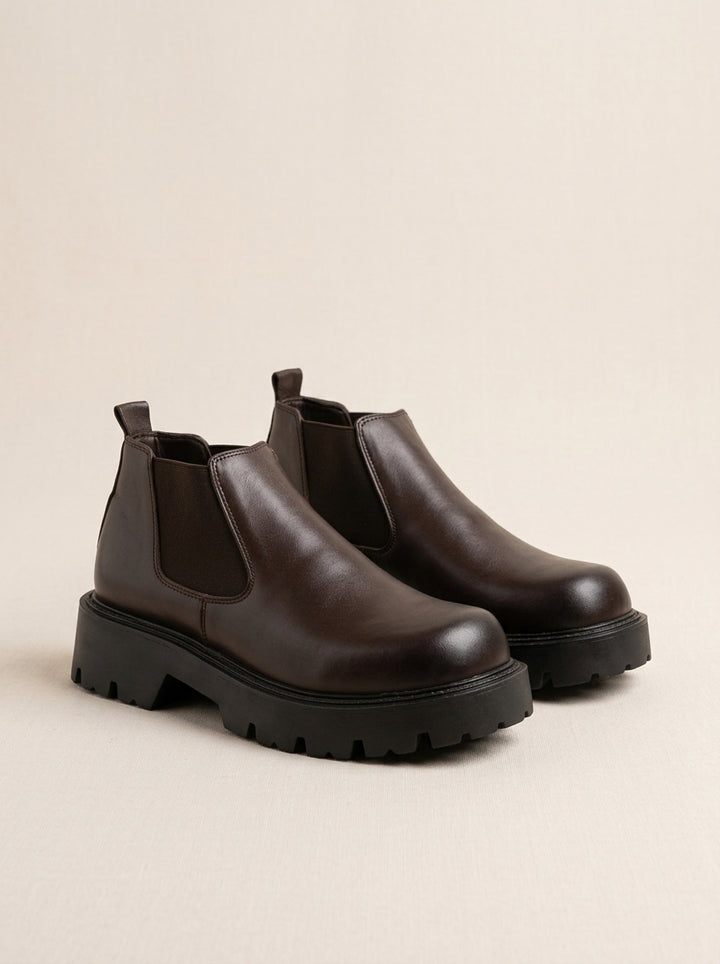 Brava Knox Chelsea Boots- Brown