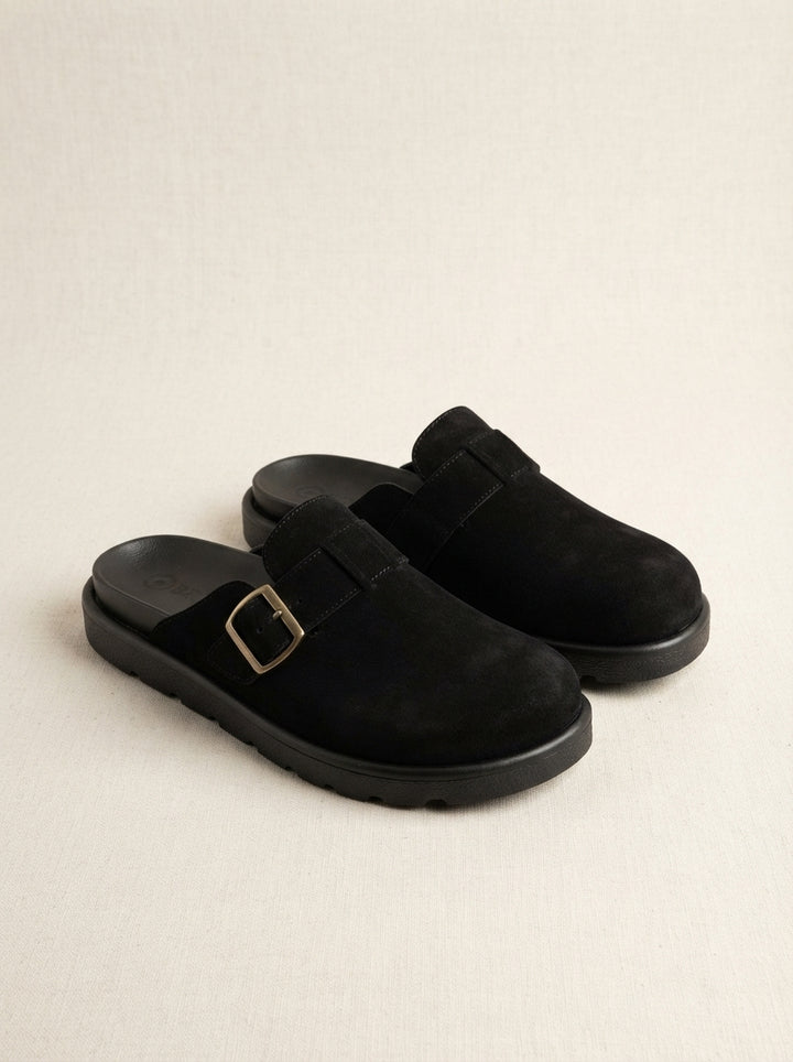 Brava Lorenzo Buckle Loafer- Black