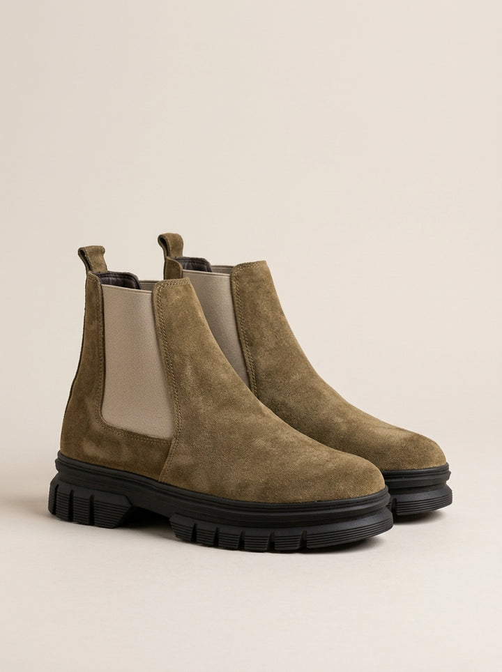 Brava Atlas Chelsea Boots- Cafe