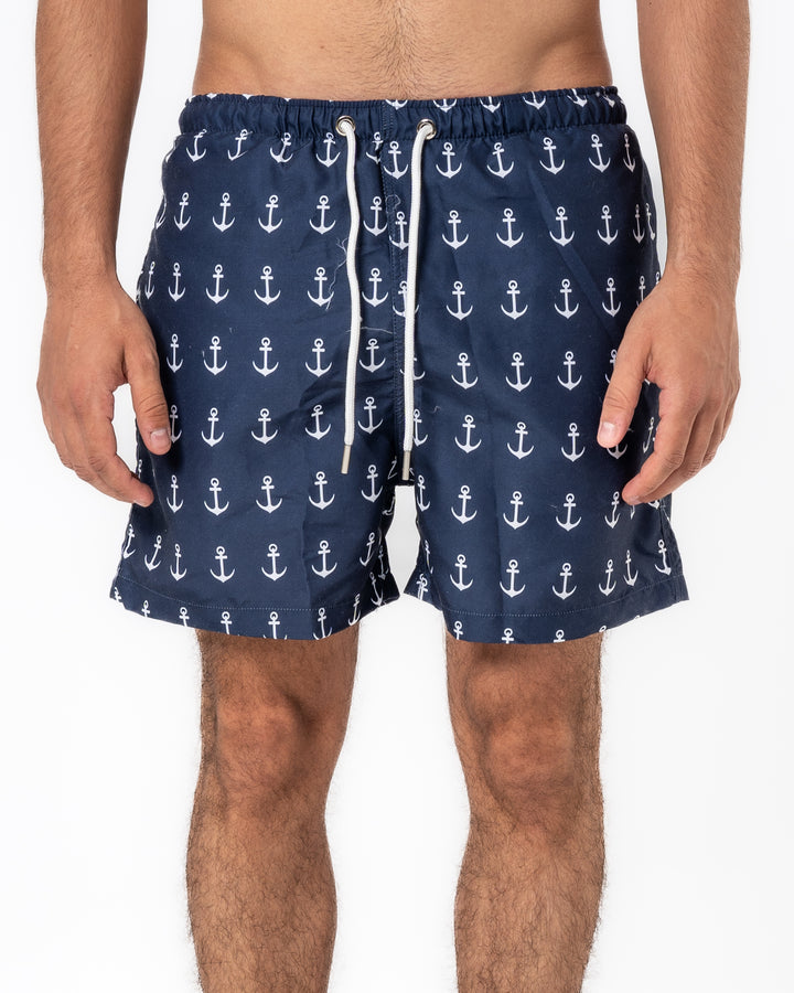 Brava Anchor Navy Swim Shorts