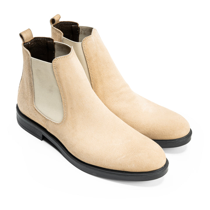 Brava Beige Suede Chelsea Boot