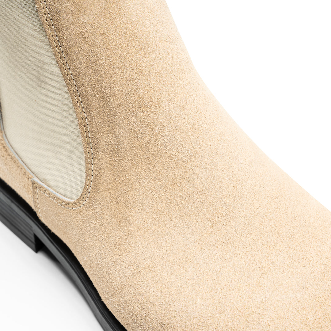 Brava Beige Suede Chelsea Boot