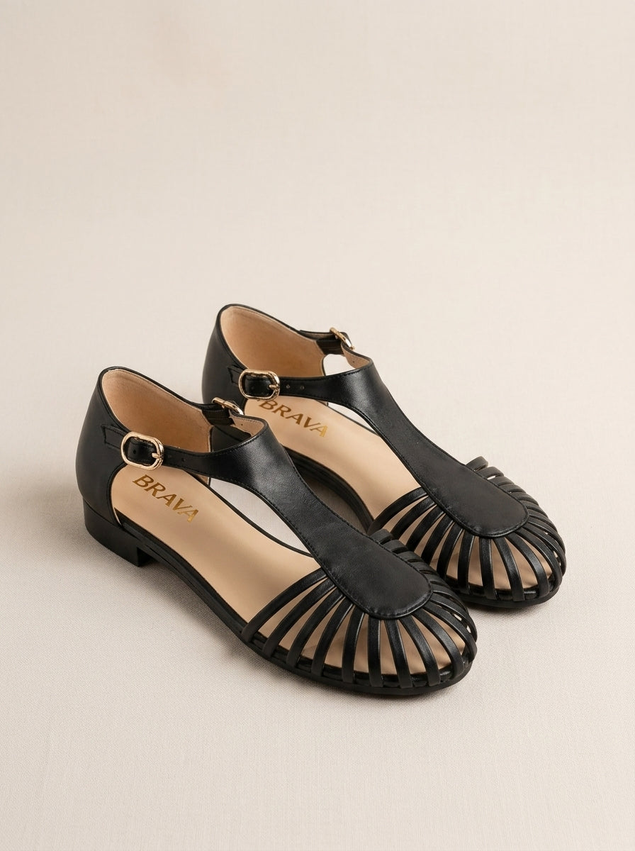 Brava Celina Flats- Black
