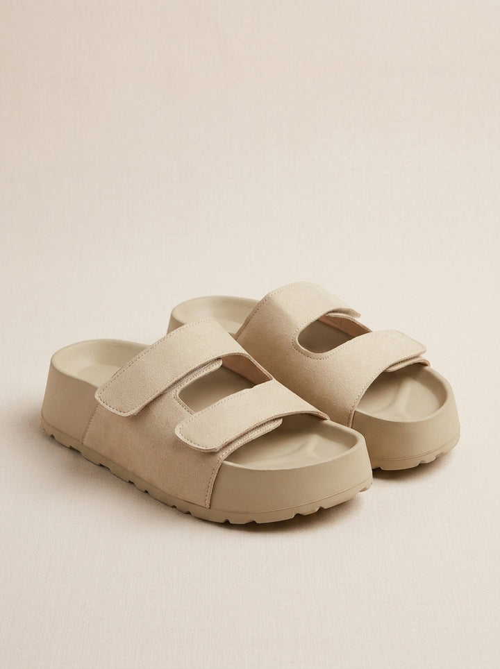 Brava Haven Slides- Beige