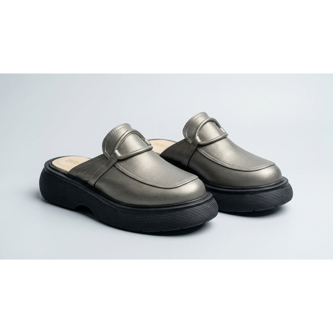 Brava Loop Mule- Silver