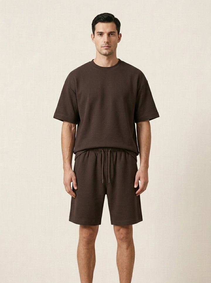 Brava Aero Waffle Set- Brown
