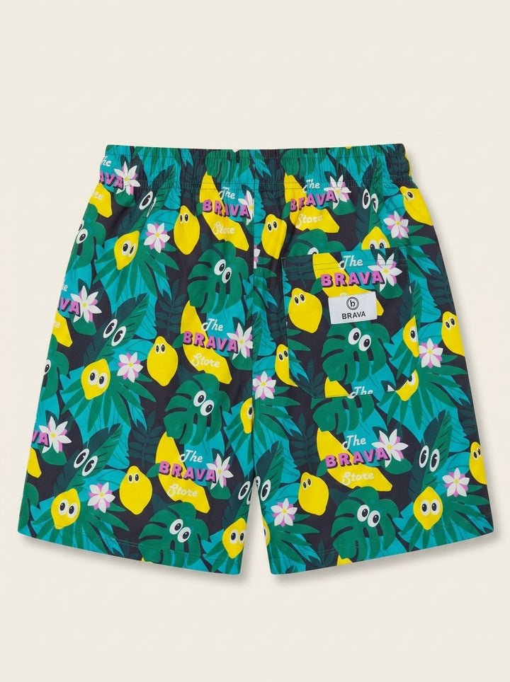 Brava Tropico Swim Shorts – Midnight Jungle
