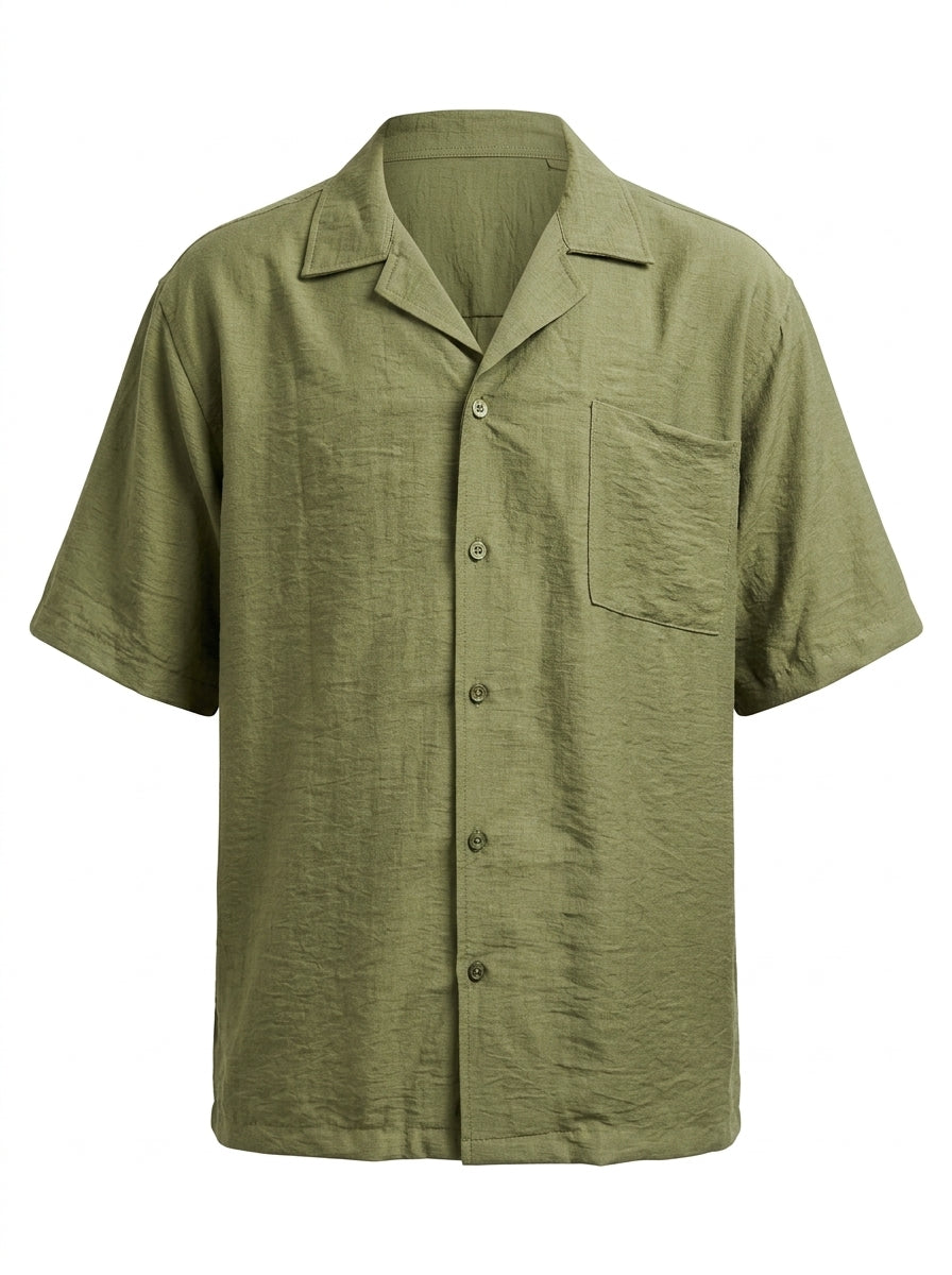 Brava Olive Linen Set