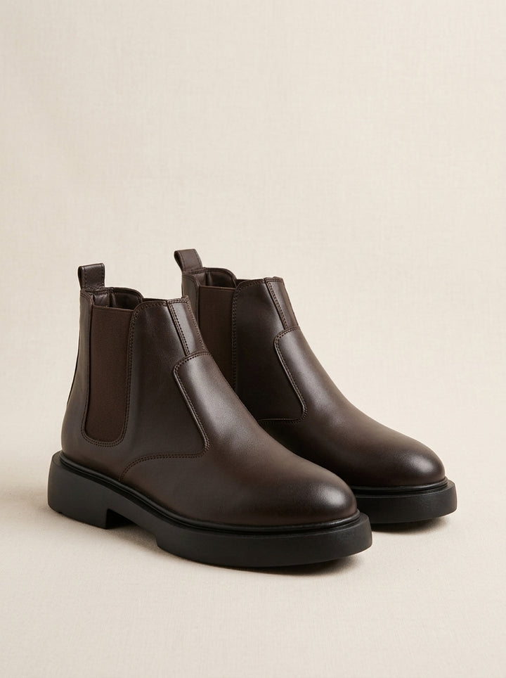 Brava Hudson Chelsea Boots- Brown