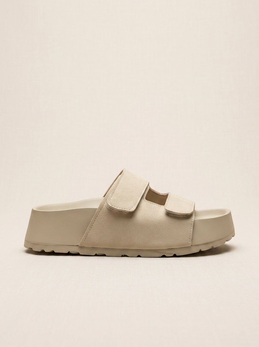 Brava Haven Slides- Beige